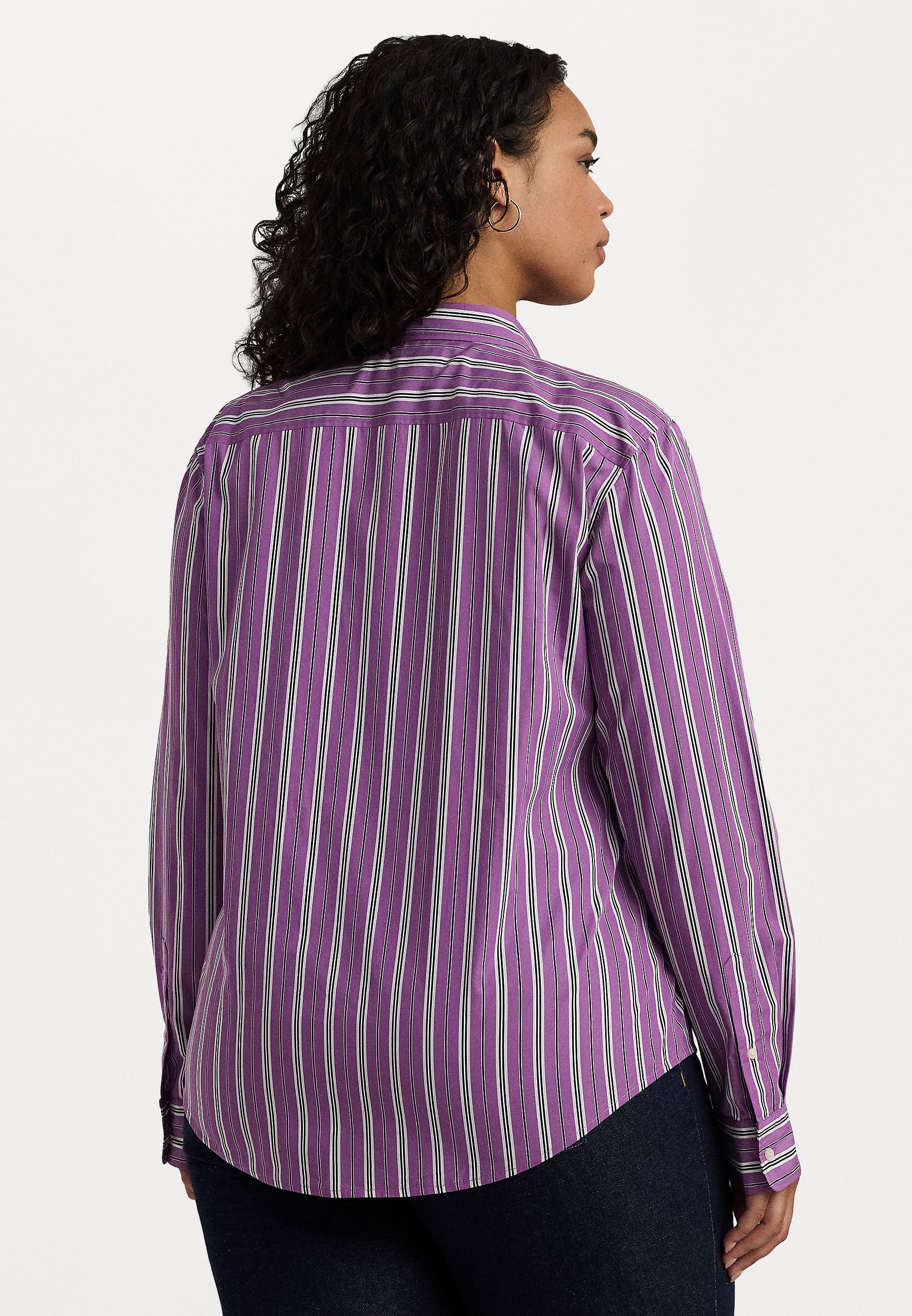 Lauren Ralph Lauren Woman CLASSIC FIT STRIPED BROADCLOTH