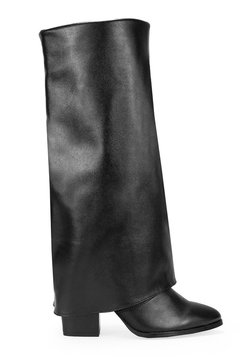 Bosanova CON CAÑA PLEGADA - Botas - black