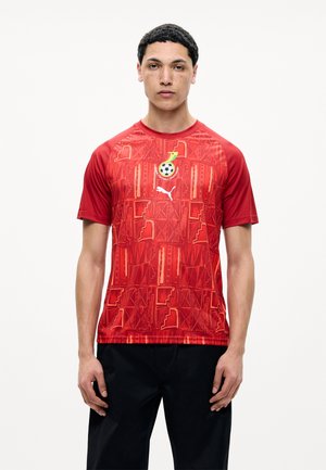 Puma GHANA FA WARM UP PERFORMANCE - Dres reprezentacije - dark crimson/red
