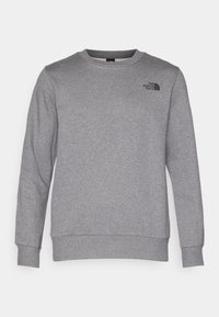 SIMPLE DOME CREW - Felpa - medium grey heather