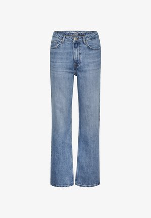 My Essential Wardrobe 35 THE LOUIS 139  HIGH WIDE Y - Sirgete säärtega teksad - medium blue retro wash