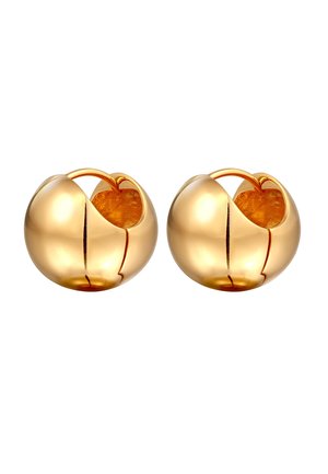 CHUNKY MIXED METALS - Øreringe - gold-coloured
