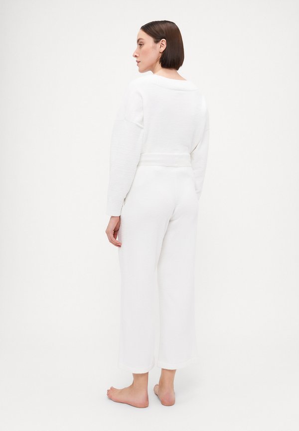 WIDE LEG - Pyjama bottoms - ivory3