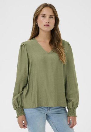 KALUFIA BLOUSE - Blouse - dusky green