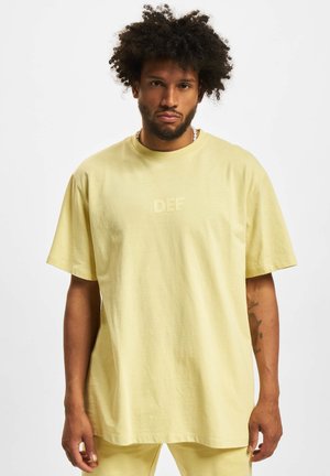 T-shirt basic - yellow