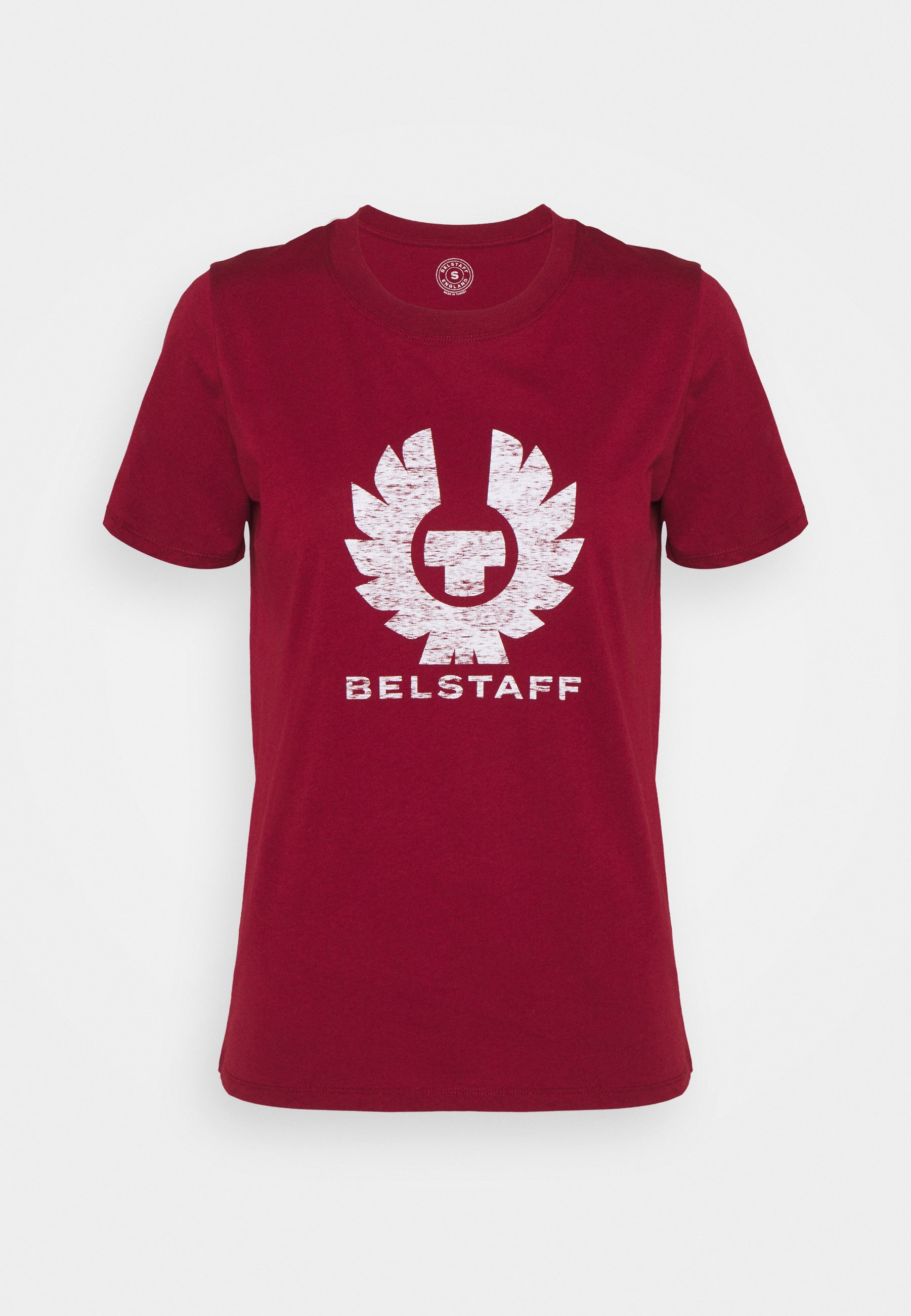 belstaff red t shirt