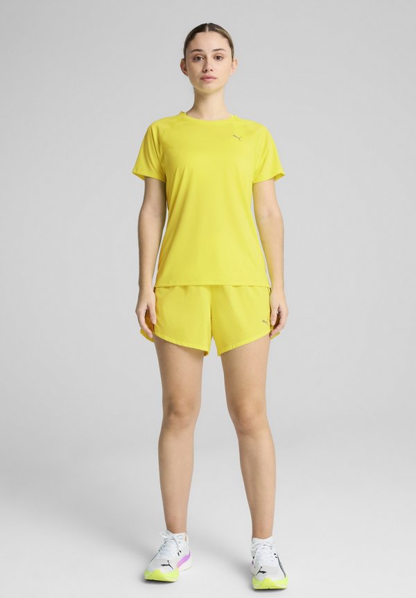 W RUN VELOCITY - Sport T-Shirt - lemon sherbert