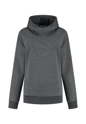 LONA - Hoodie - dark grey melange