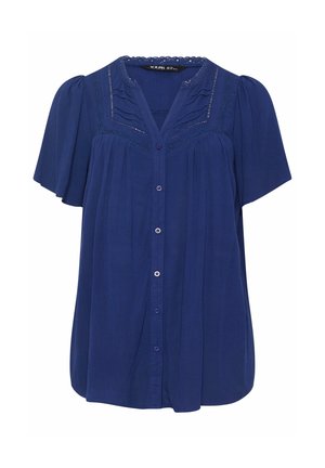 Yours Clothing, PLUS SIZE BLOUSES & SHIRTS - Pusero - dark blue