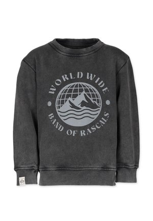 WORLD WIDE - Collegepaita - faded-black