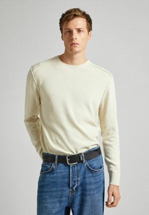 MOE - Strickpullover - ivory white