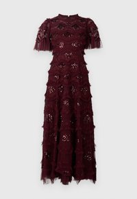 DAISY WAVE ANKLE GOWN - Ballkleid - claret