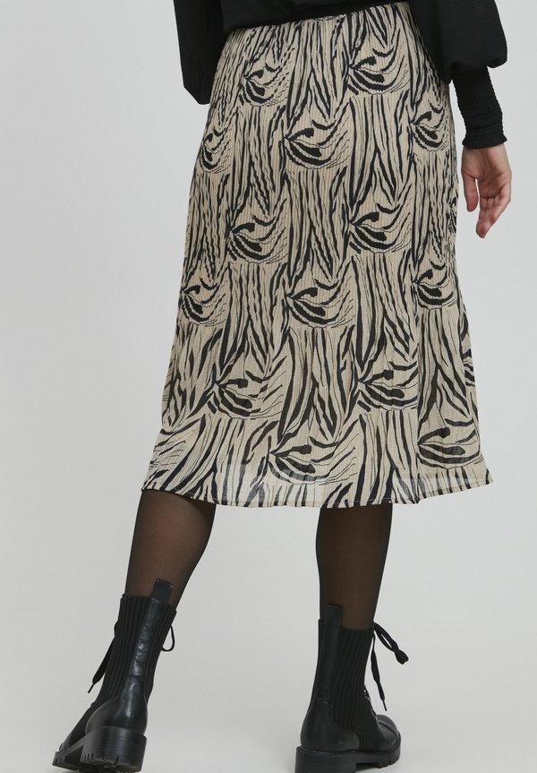 FRDALILY - A-line skirt - oxford tan mix2