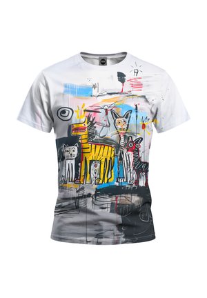 Print T-shirt - grey
