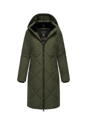 REBELA - Talvitakki - dark olive