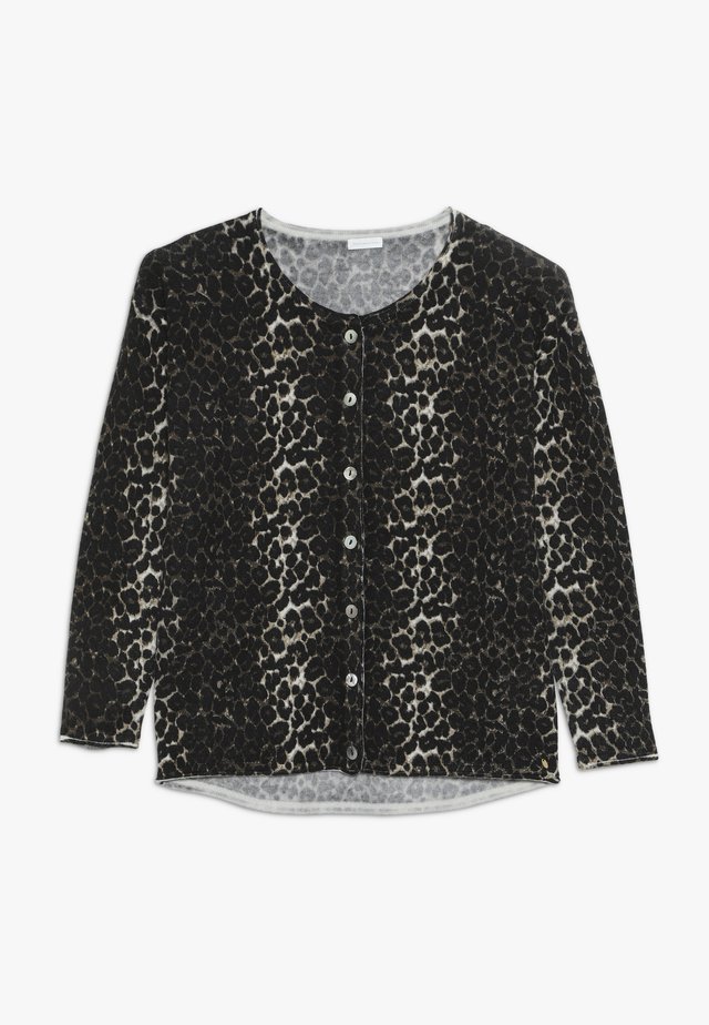 EMILY CARDIGAN LEO - Cardigan - black