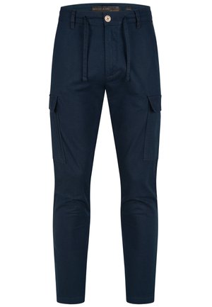 INDICODE JEANS Cargobukser - navy