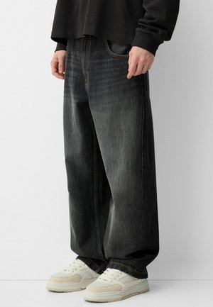 SUPER - Jeans loose fit - mottled dark grey