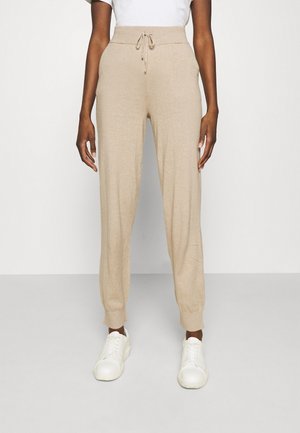 BALLOU PANTS - Broek - safari melange