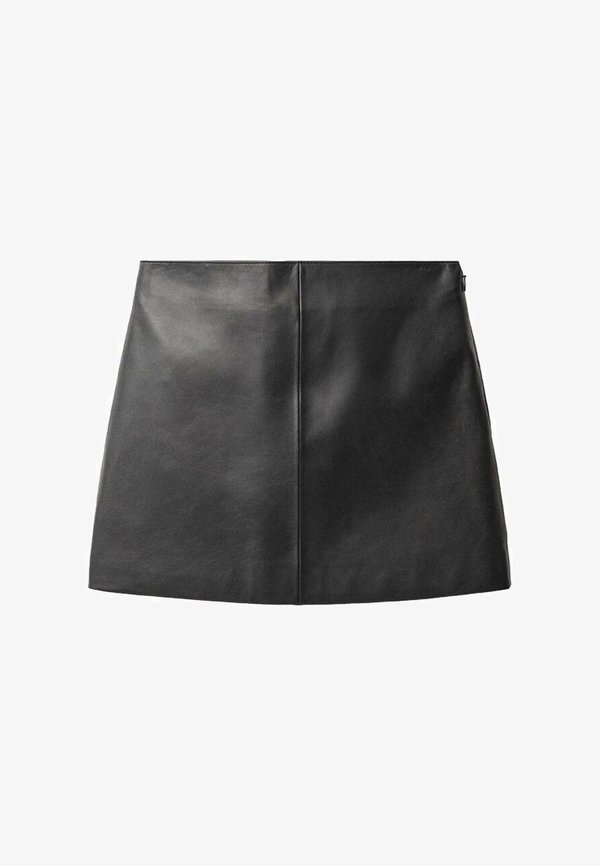 Leather skirt - schwarz2