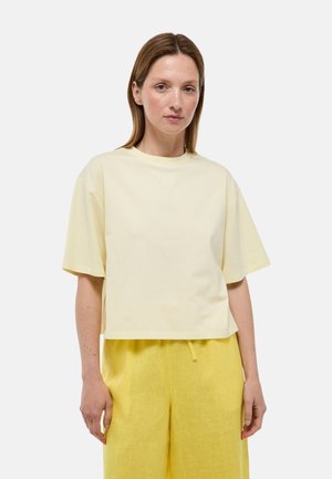 Monoprix, T-SHIRT À MANCHES COURTES UNI - T-shirt basique - beurre