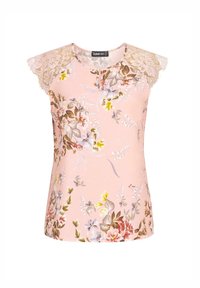 Cloud 5ive UND BLUMEN PRINT - Bluse - rosa