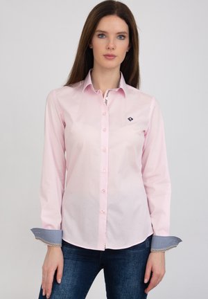 Button-down blouse - pink