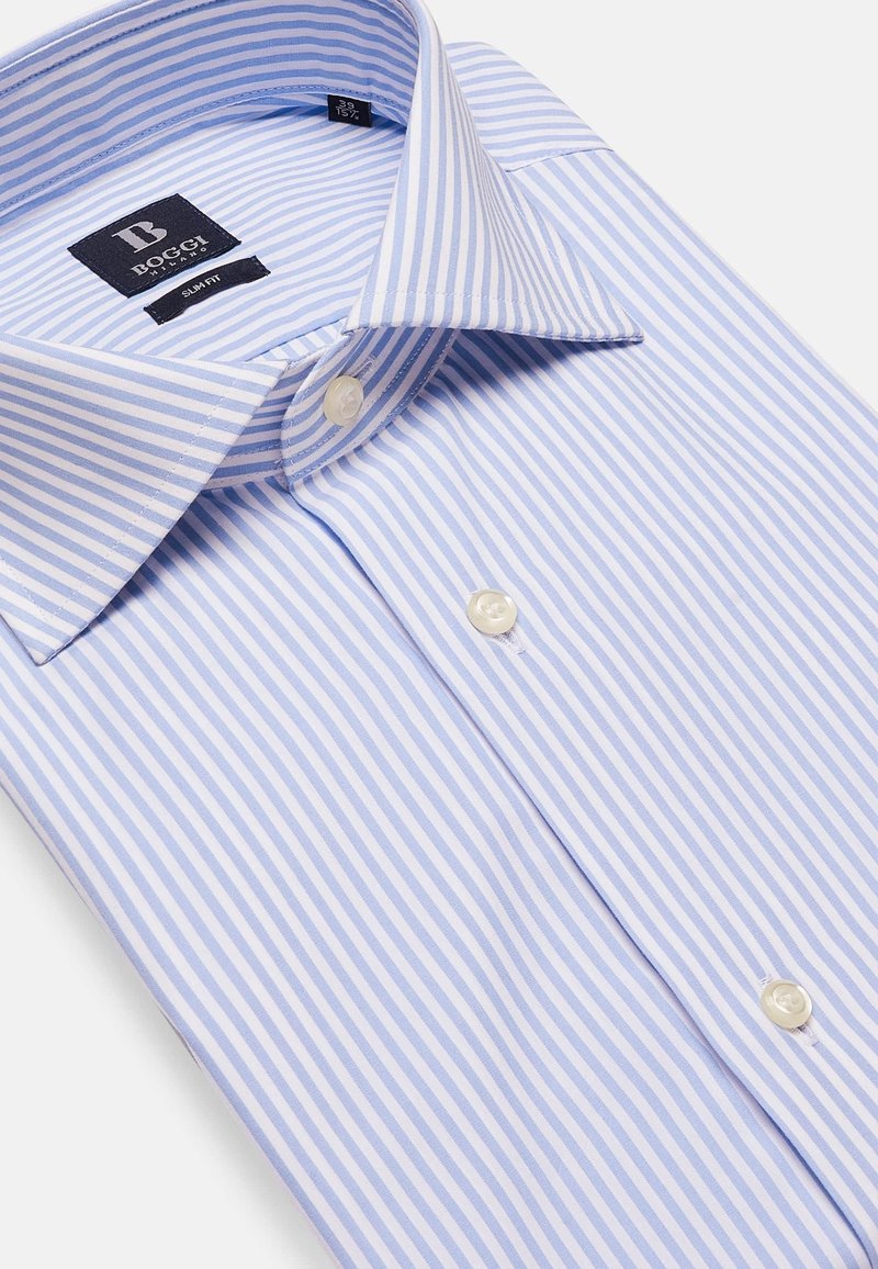 geoffrey beene fitted dress shirts Blue Floral Printed Casual Milano Shirt – Diners Pakistan main image 1