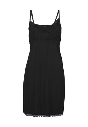 Nachthemd - schwarz