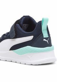 Puma ANZARUN LITE UNISEX - Tenisice za cestovno trčanje - club navy white mint
