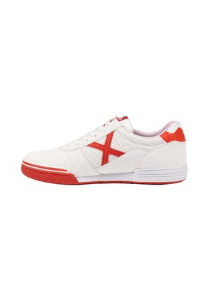 MUNICH, MUNICH G-3 455 ZAPATILLAS DE FÚTBOL SALA TÉCNICAS BLANCO Y ROJO - Zapatillas - blanco