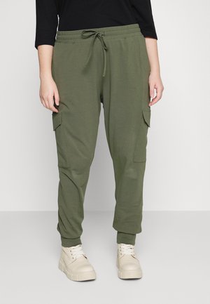 KCSINE PANTS - Cargo trousers - grape leaf
