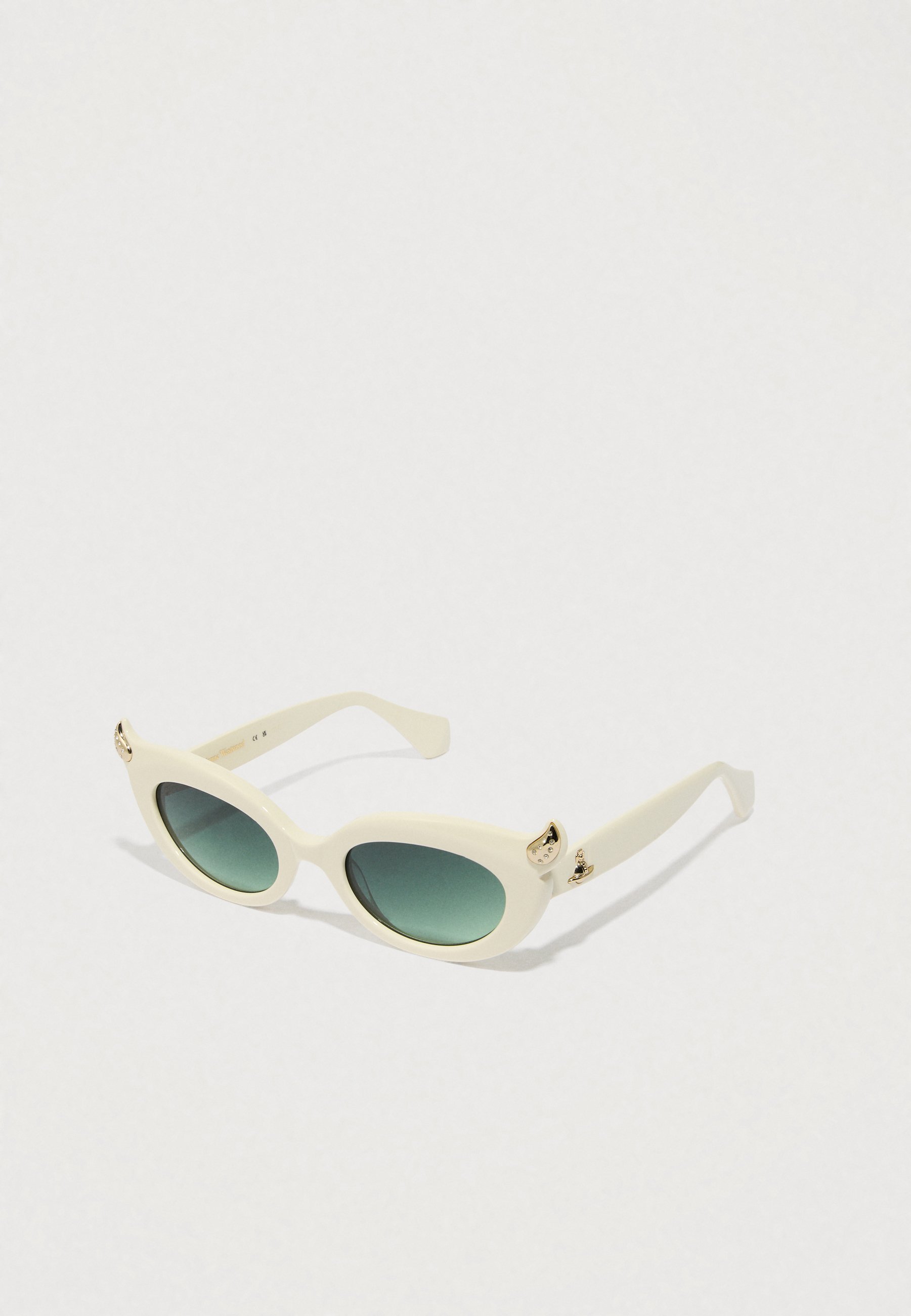 Vivienne Westwood SOO - Sunglasses - shiny white/white - Zalando.co.uk