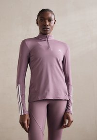 adidas Performance Långärmad tröja - shadow fig/white