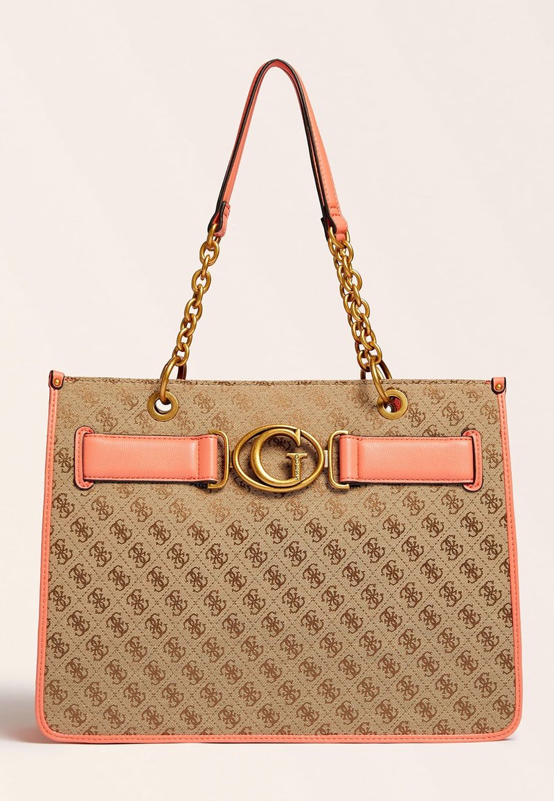 Guess AVIANA Shopping Bag korallenrot/koralle Zalando.at