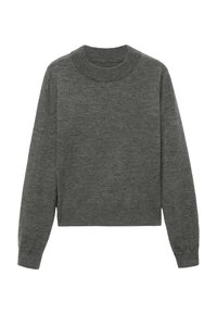 Mango Maglione - mottled dark grey