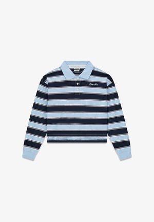 Guess Jeans, GESTREIFTES POLO - Polosärk - mehrfarbig/grundton blau