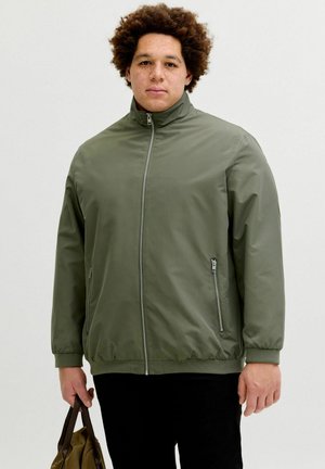 PLUS SIZE  - Bomber jakna - dusty olive
