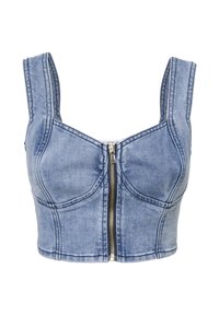 Blouse - blue denim