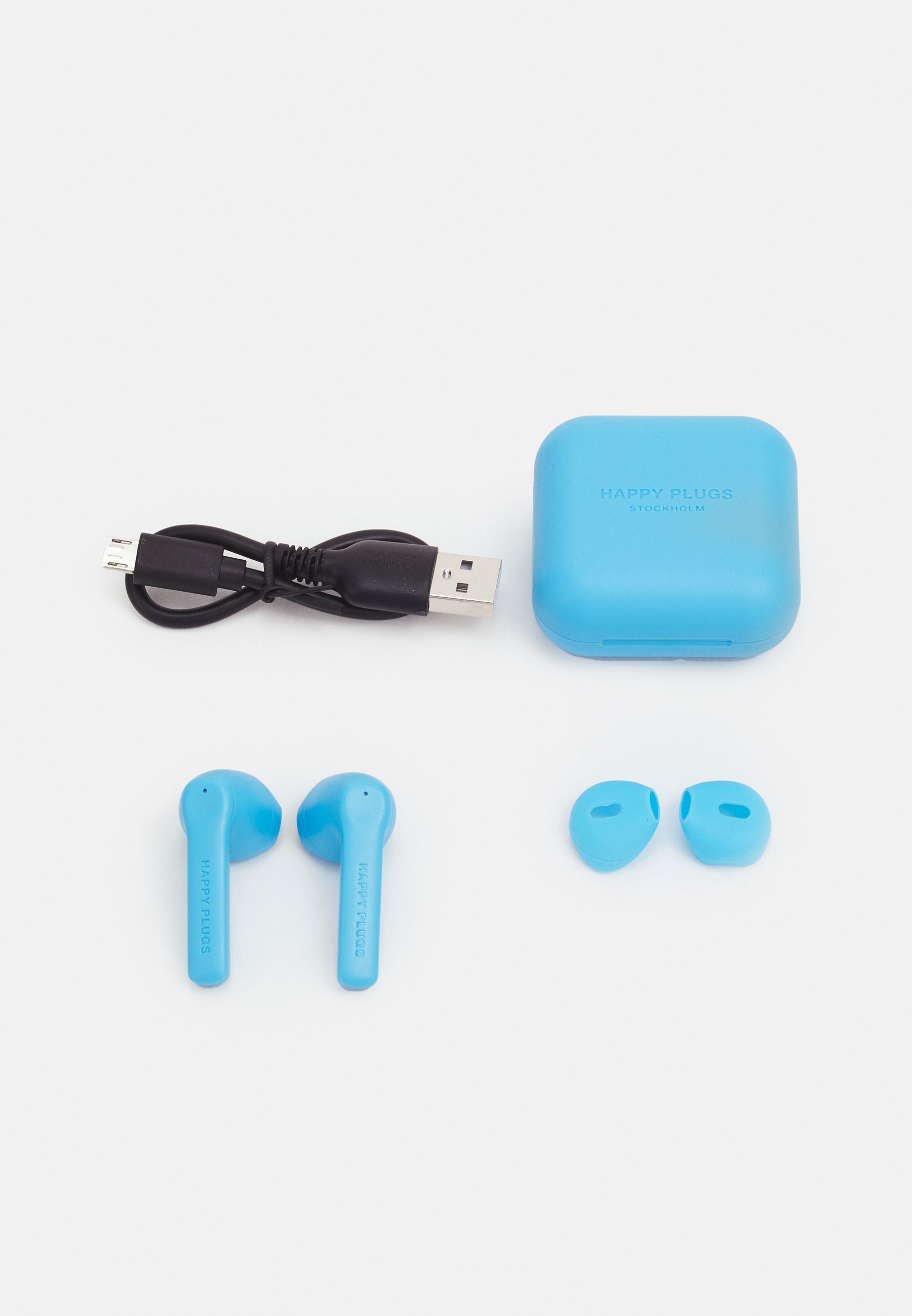 Happy Plugs AIR 1 GO UNISEX - Ausinės - blue/mėlyna - Zalando.lt