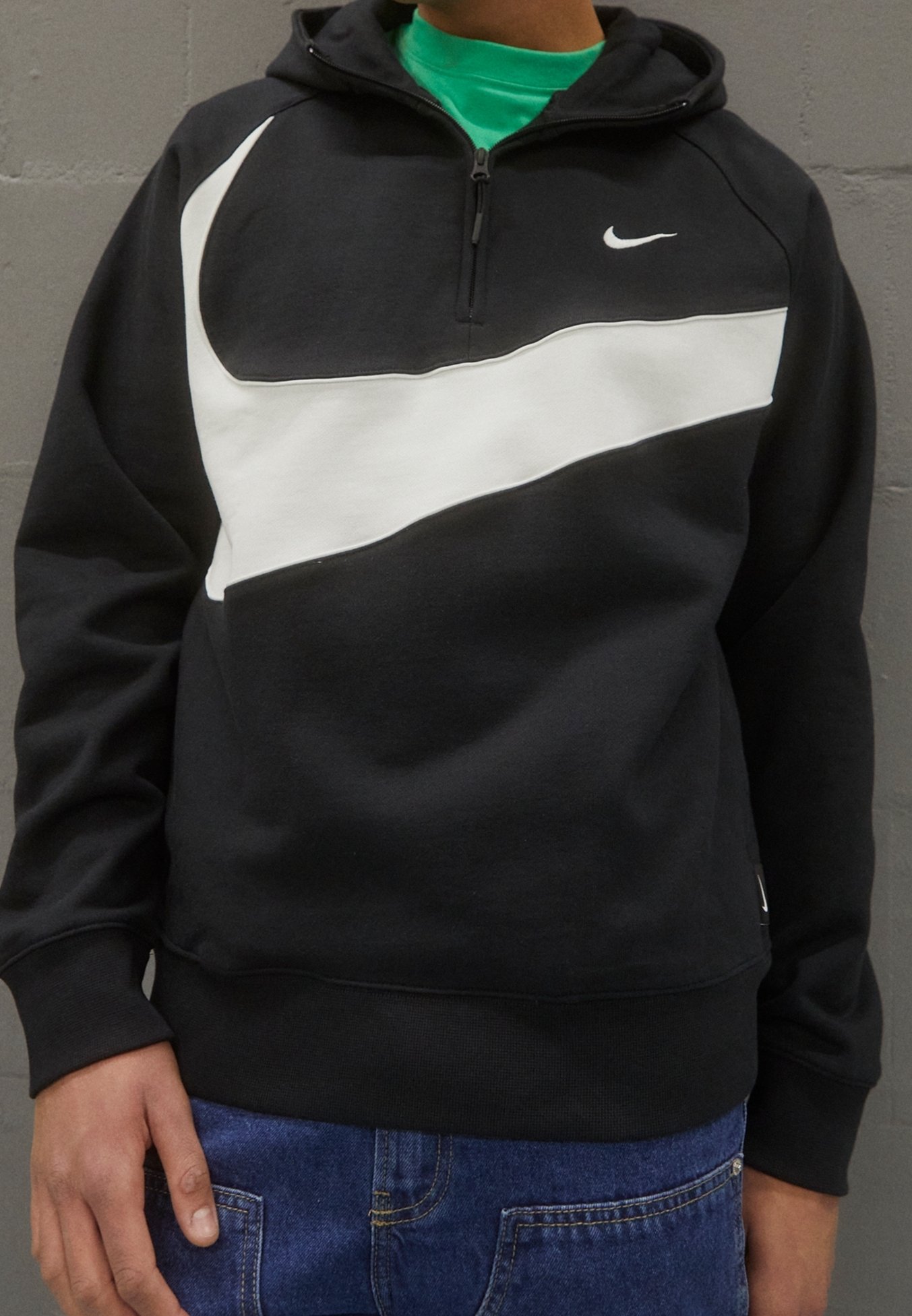 nike hoodie big swoosh