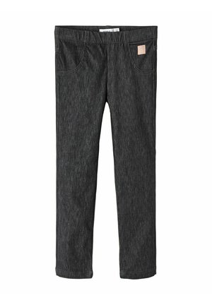 NMFSALLI DNMTALLY SWE NOOS - Straight leg -farkut - black denim