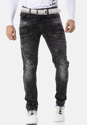 IM LÄSSIGEN BIKER-STYLE - Jeansy Slim Fit