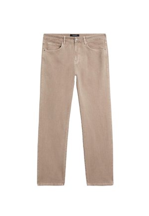 Jeans Tapered Fit - light brown