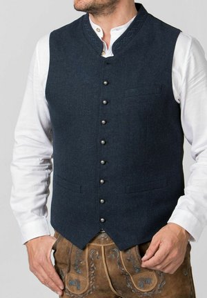 DEVITO - Waistcoat - blau