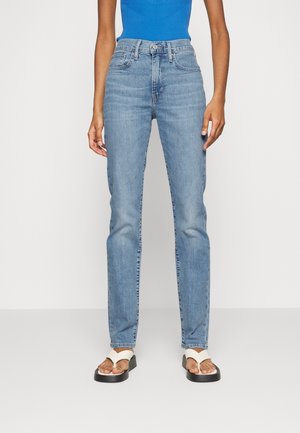 Straight leg jeans - light-blue denim