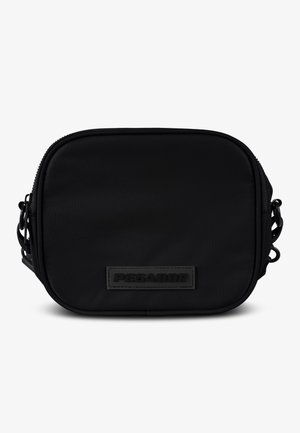 LOGO PATCH SHOULDER STRAP BAG UNISEX - Olkalaukku - black