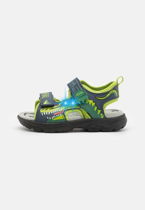 KRYPTO BLINKY - Trekkingsandaler - dark blue/green