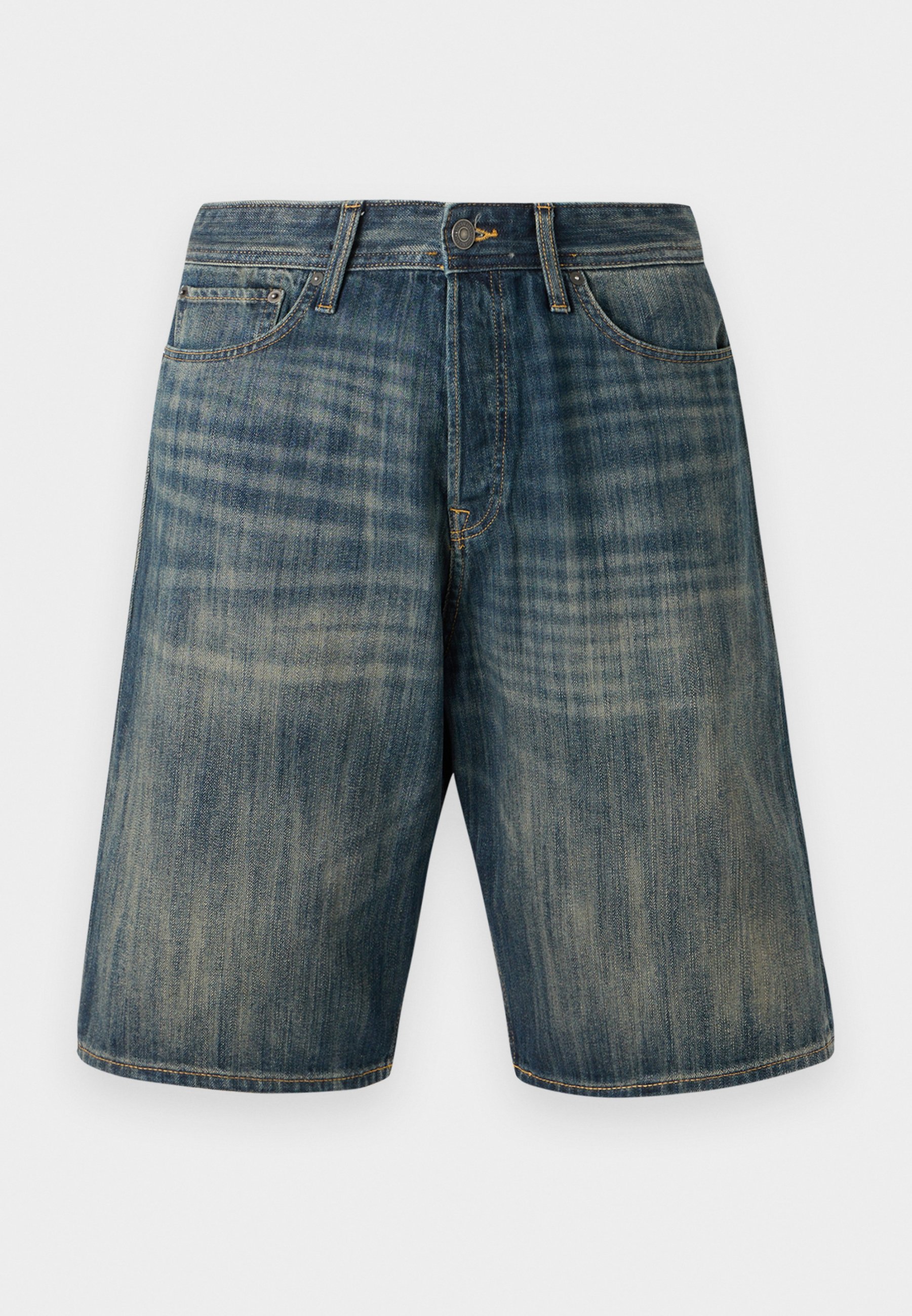 Jack&Jones Herren Shorts – Jeansbermudas In Indigo, Five-Pocket, Lässiger Casual-Style