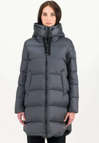 Bomboogie GENEVA - Piumino lungo - charcoal grey